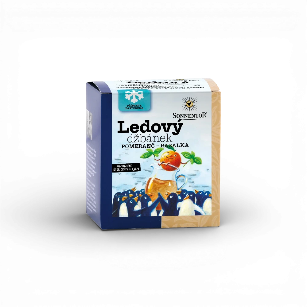 Sonnentor - Ledový džbánek - Pomeranč-bazalka bio 40g