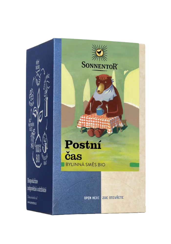 Sonnentor - Postní čas bio 27g porcovaný dvoukomorový