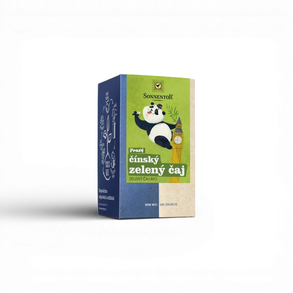 [02222] Sonnentor - Pravý čínský zelený čaj bio 27 g porc.