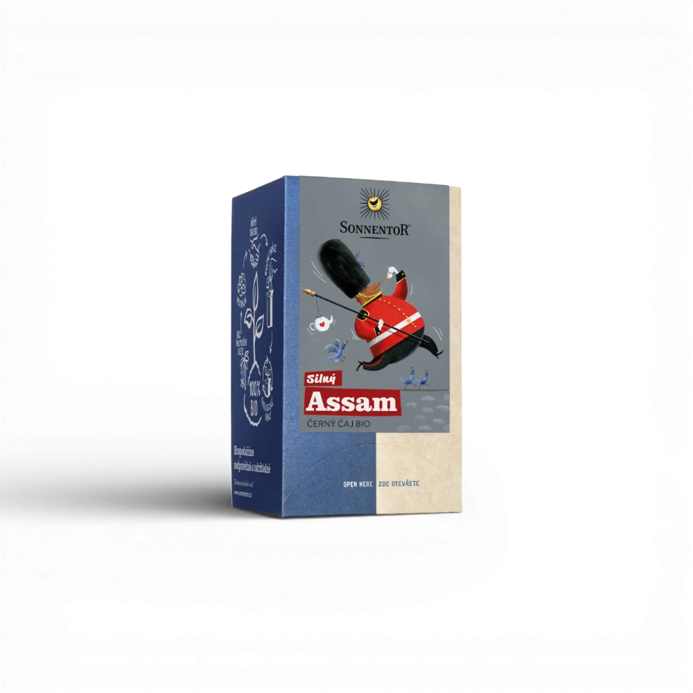 Sonnentor - Silný Assam bio, černý čaj, 30,6 g porc.