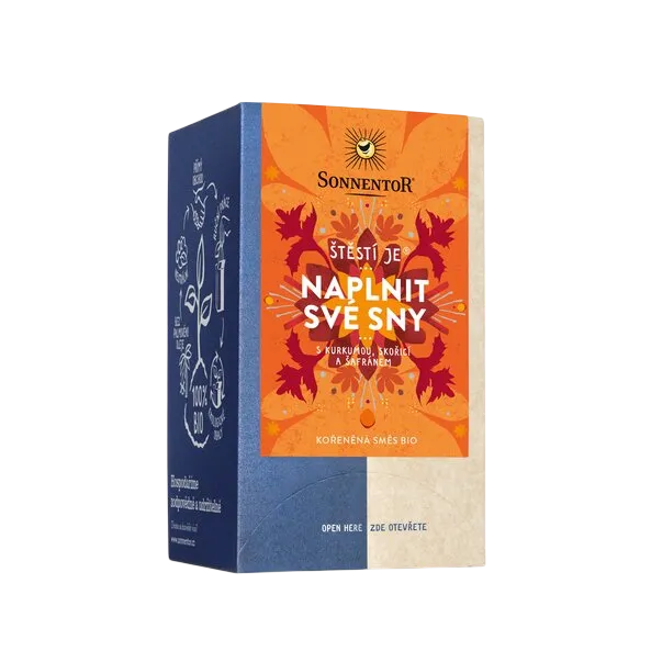 [02583] Sonnentor - Štěstí je * naplnit své sny 30,6g porcovaný