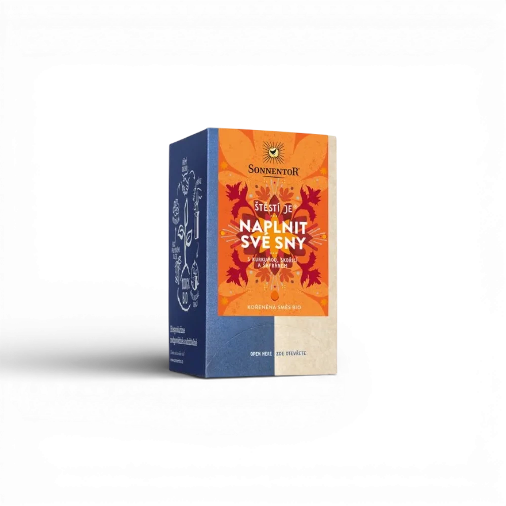 Sonnentor - Štěstí je * naplnit své sny 30,6g porcovaný