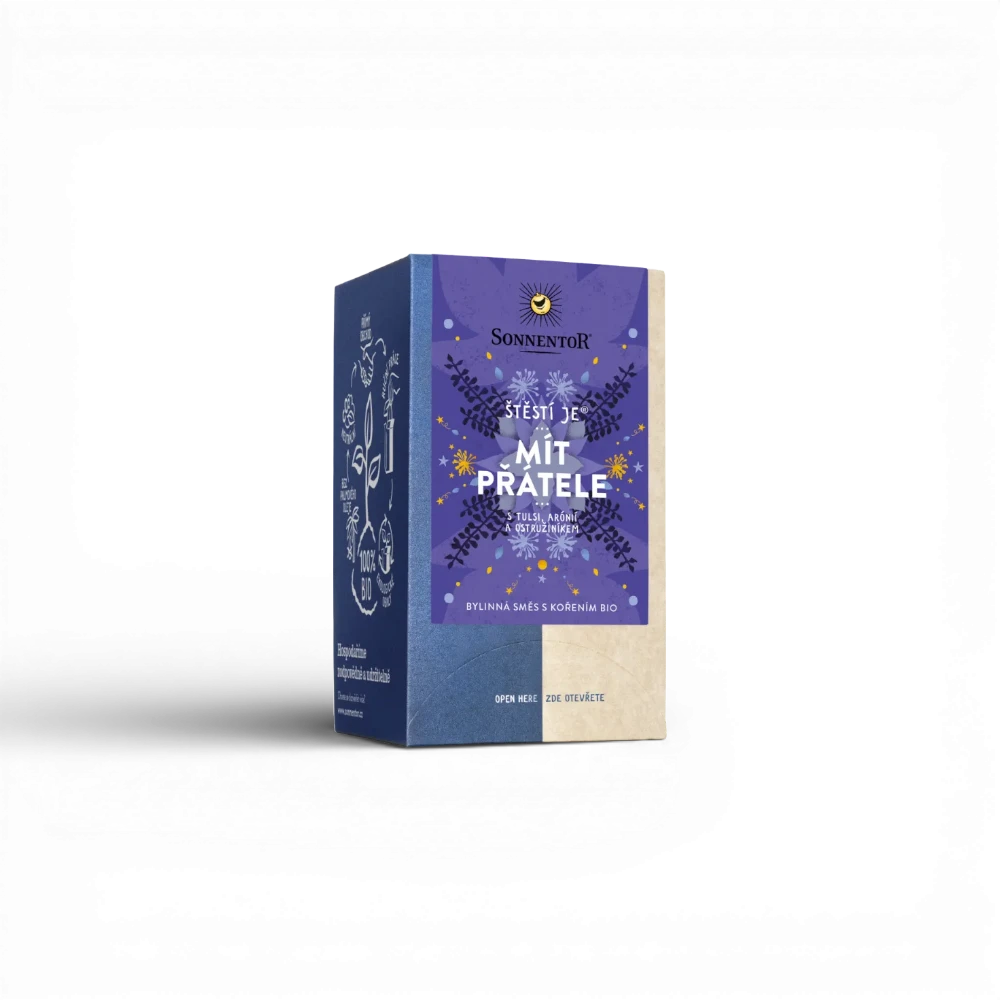 [02593] Sonnentor - Štěstí je® mít přátele bio 27g porcovaný