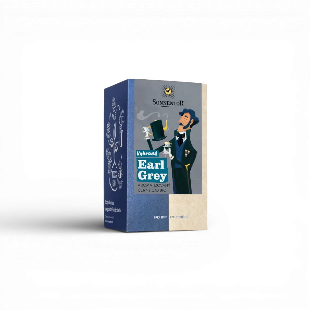 [02218] Sonnentor - Vybraný Earl Grey bio, aromatizovaný černý 27g