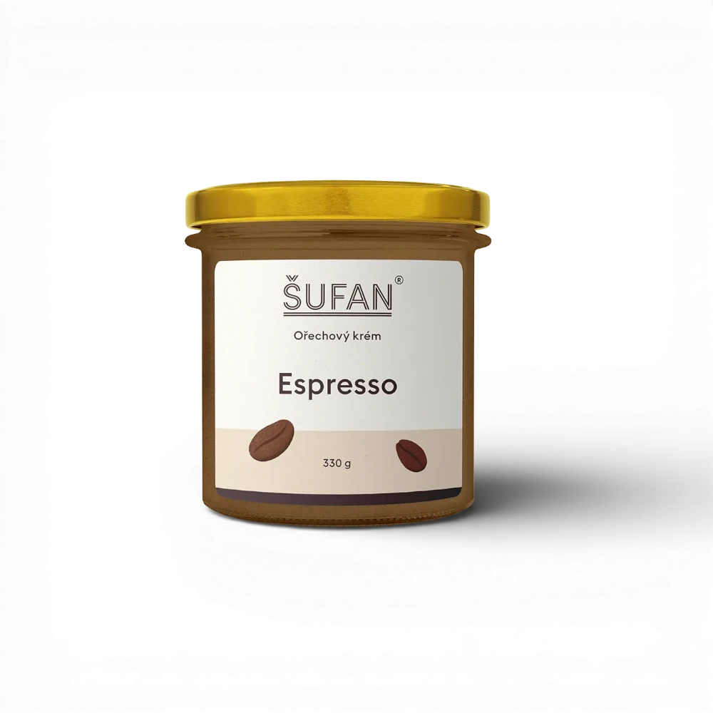 Šufan - Espresso máslo 330g