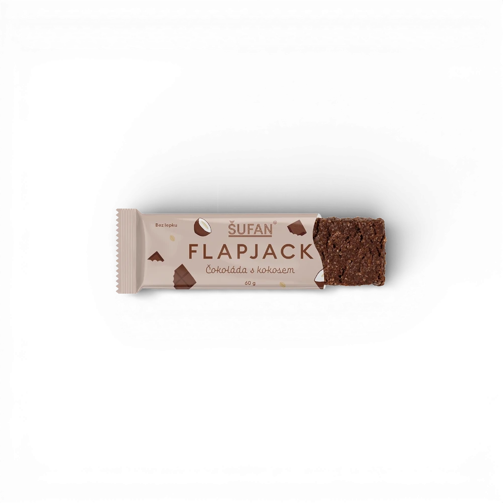[N 88] Šufan - Flapjack čokoláda s kokosem 60g