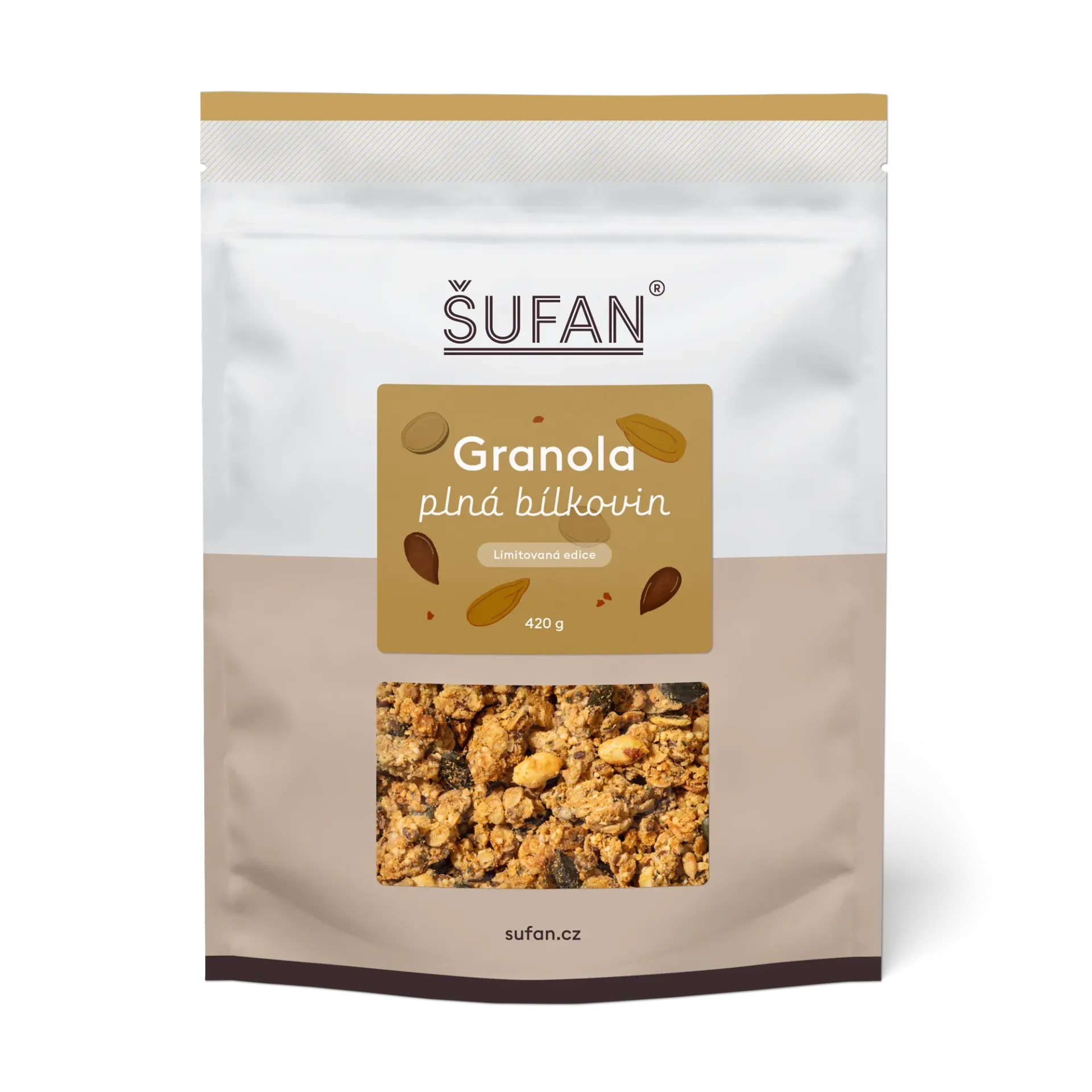 Šufan - Granola plná bílkovin 420 g