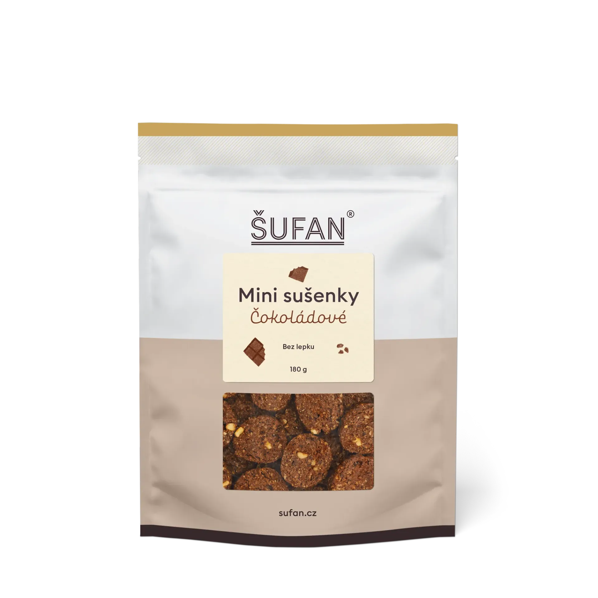 [C 82] Šufan - Mini sušenky čokoládové 180 g
