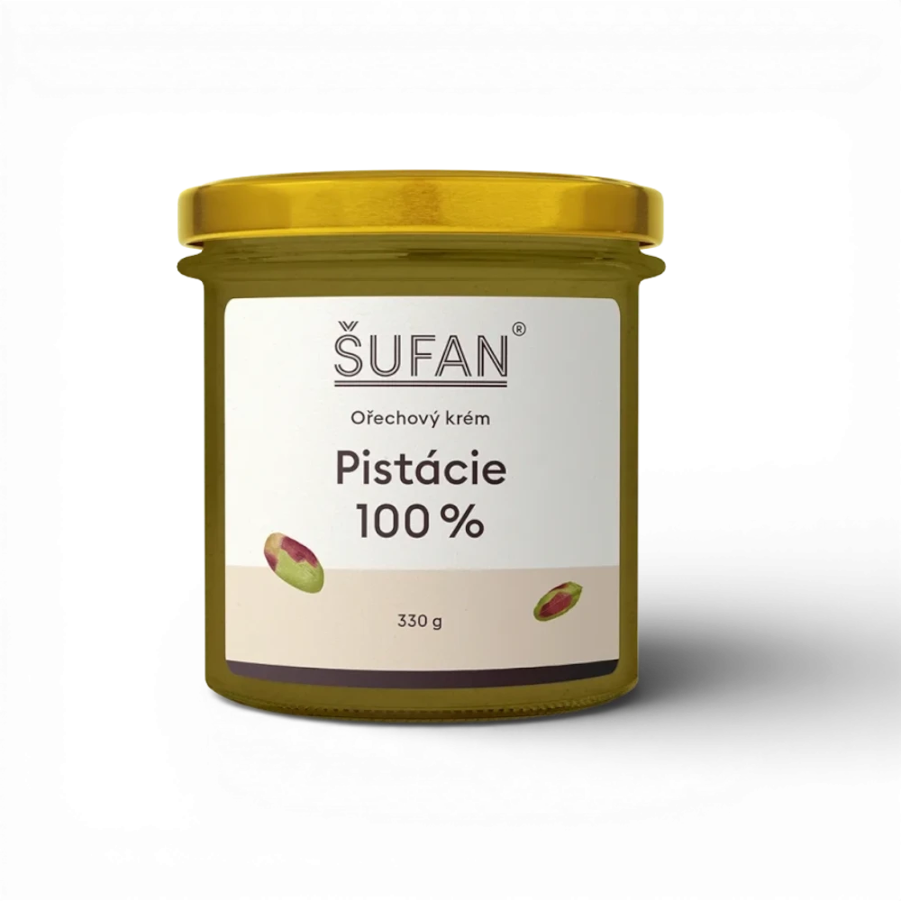 Šufan - Pistáciové máslo 100% 330g
