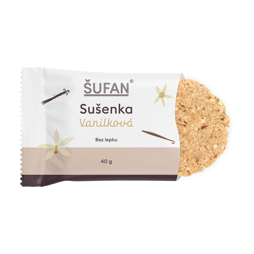 [N 55] Šufan - Sušenka vanilková bez lepku 40g