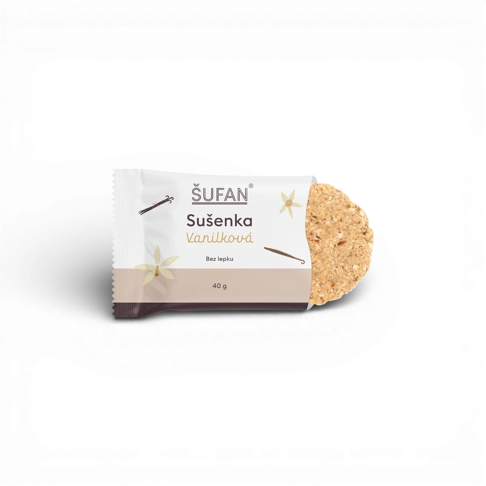 [SU-SUK-B-0008] Šufan - Sušenka vanilková bez lepku 40g