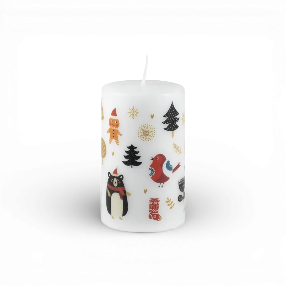 [1854004517176400] Unipar - Bílá Cute Xmas 100x60mm
