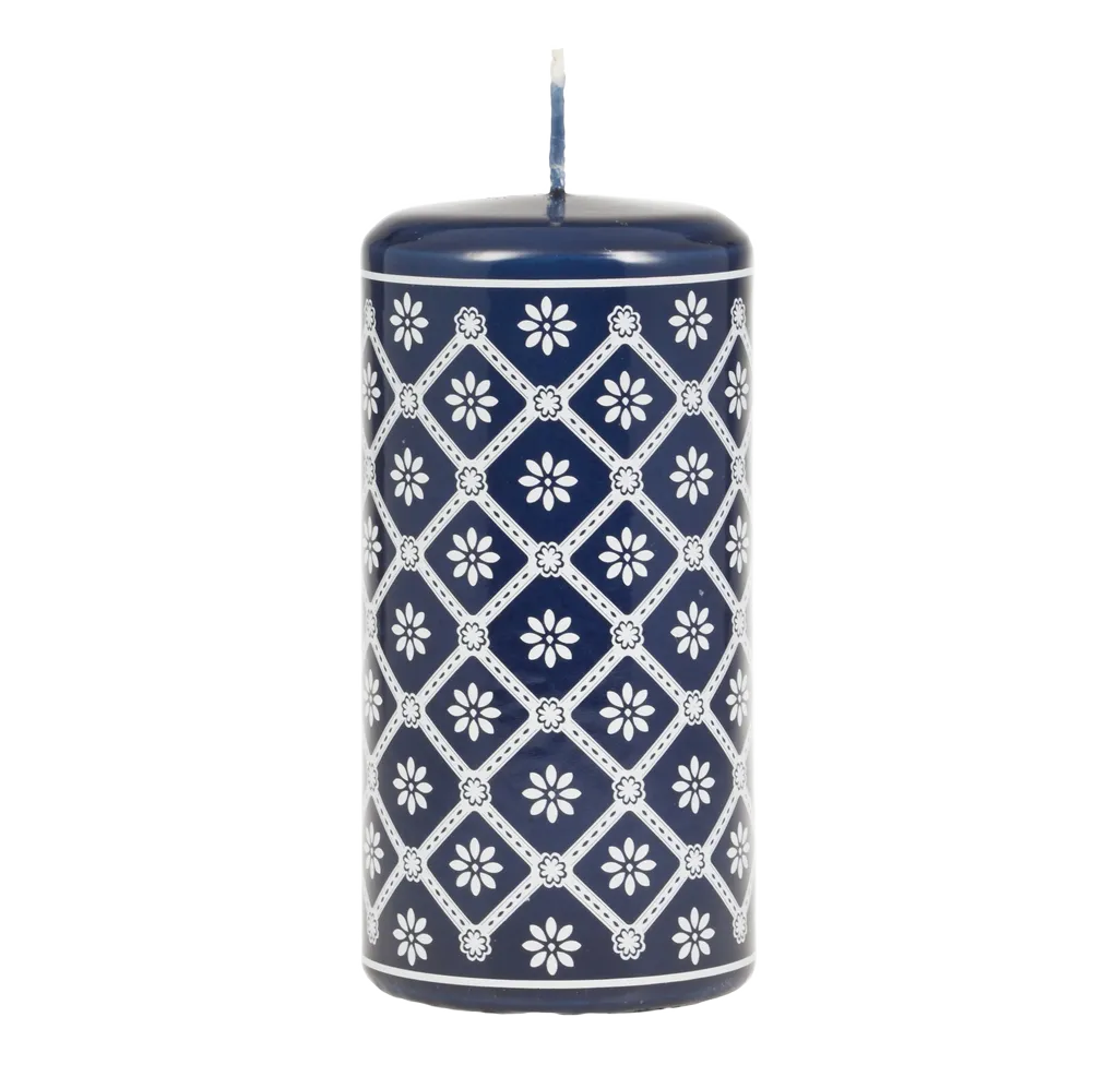 [1625969518233710] Unipar - Svíčka z Valašska - modrá 60x120mm