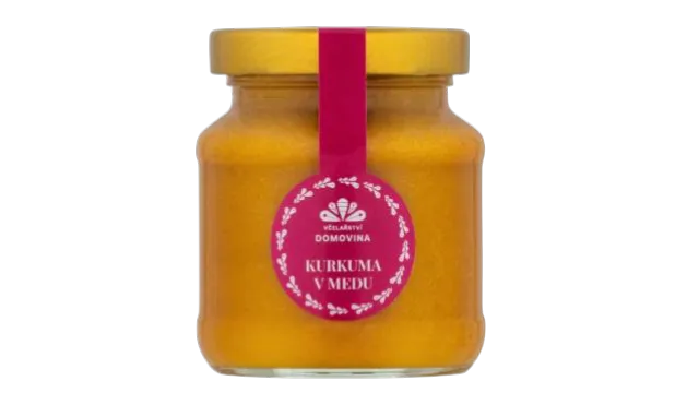 [1457794447925090] Včelařství Domovina - Gourmed kurkuma v medu 180g
