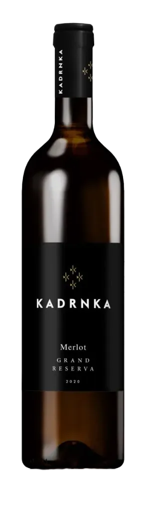 Víno Kadrnka - Merlot Grand Reserva (mzv 2021) K4, alk. 15%, 0,75l
