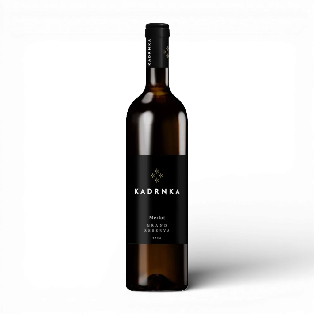 Víno Kadrnka - Merlot Grand Reserva (mzv 2021) K4, alk. 15%, 0,75l