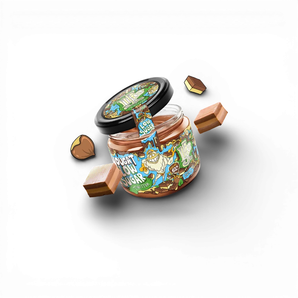 [TWISTER NOUGAT LOW SUGAR] LifeLike - Twister nougat low sugar 300g