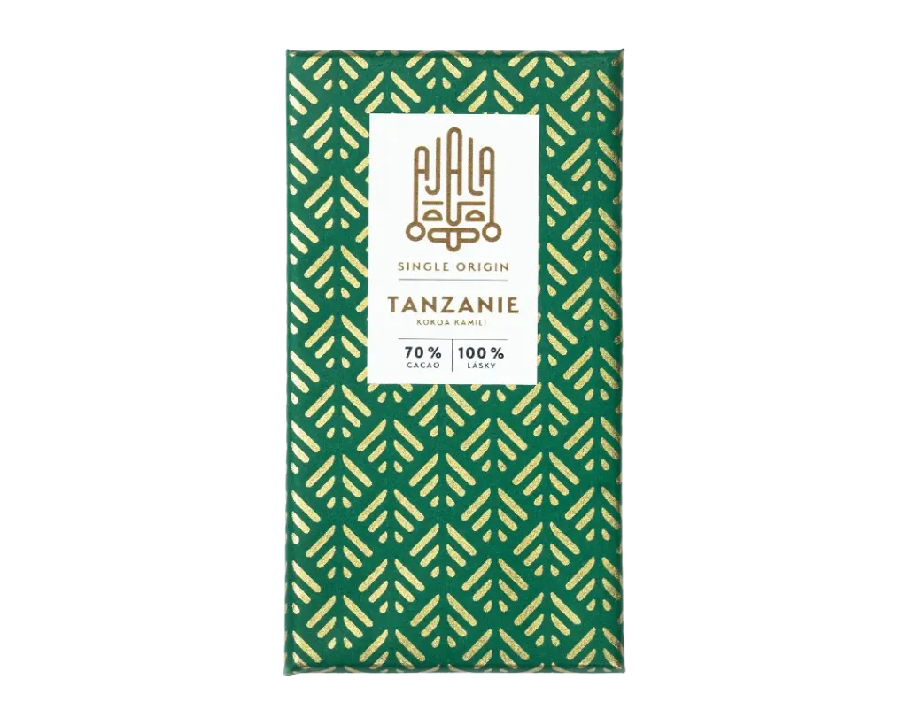 [T] Ajala Chocolate - Čokoláda tmavá Tanzanie 70% 50g (H)
