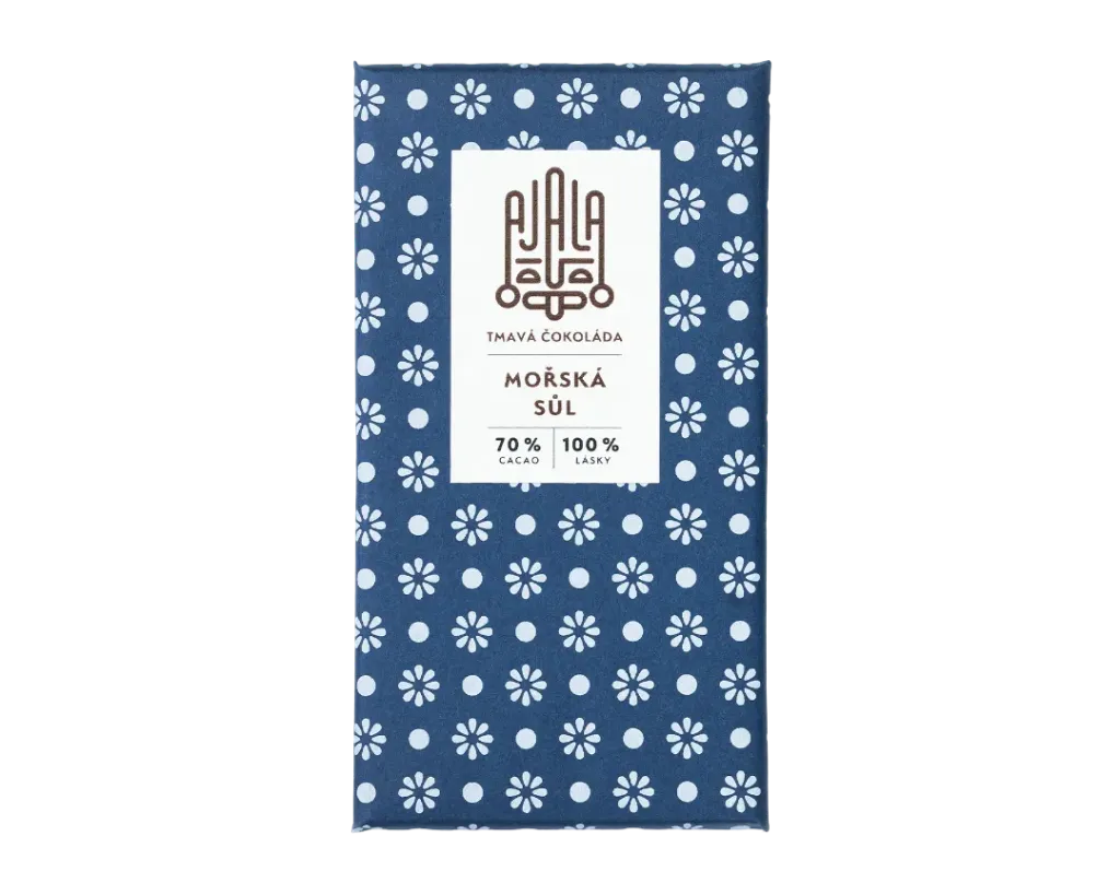 [S] Ajala Chocolate - Mořská sůl 70% 45g (H)