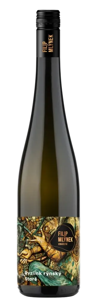 [1773234045220850] Filip Mlýnek - Ryzlink rýnský 2024, trať Staré, pozdní sběr, suché, 12,5%, 0,75l