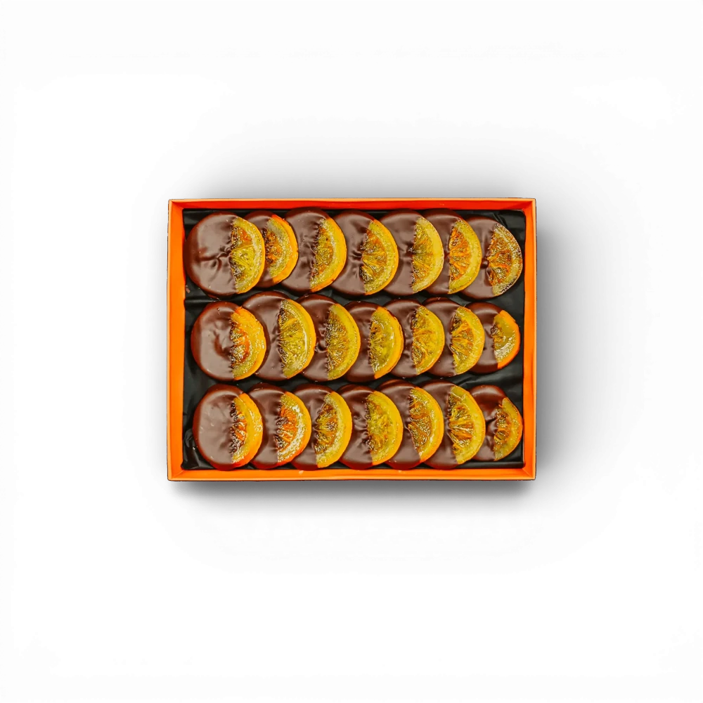 DON COCO - Bonboniéra pomeranče v čokoládě 490g (Hořké)