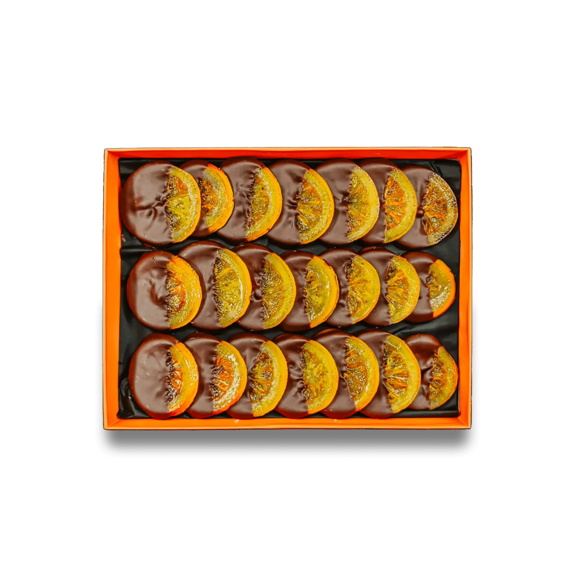 DON COCO - Bonboniéra pomeranče v čokoládě 490g (Hořké)