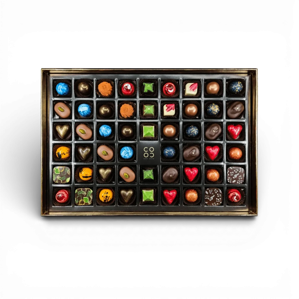 DON COCO - Exklusivní bonboniéra 53ks pralinek 630g