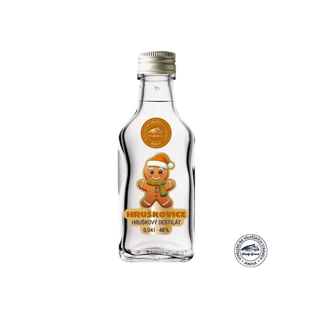 Veselý Grunt - Hruškovice sváteční 48% 0,04l