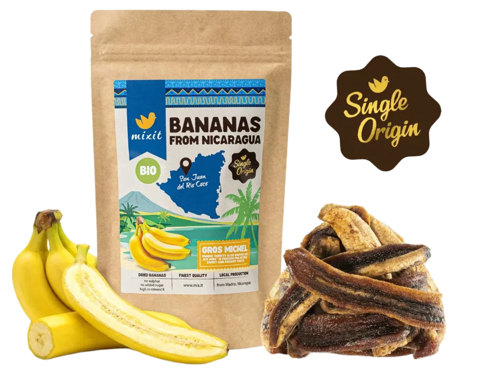 Mixit - BIO Banány sušené z Nikaragui 250g