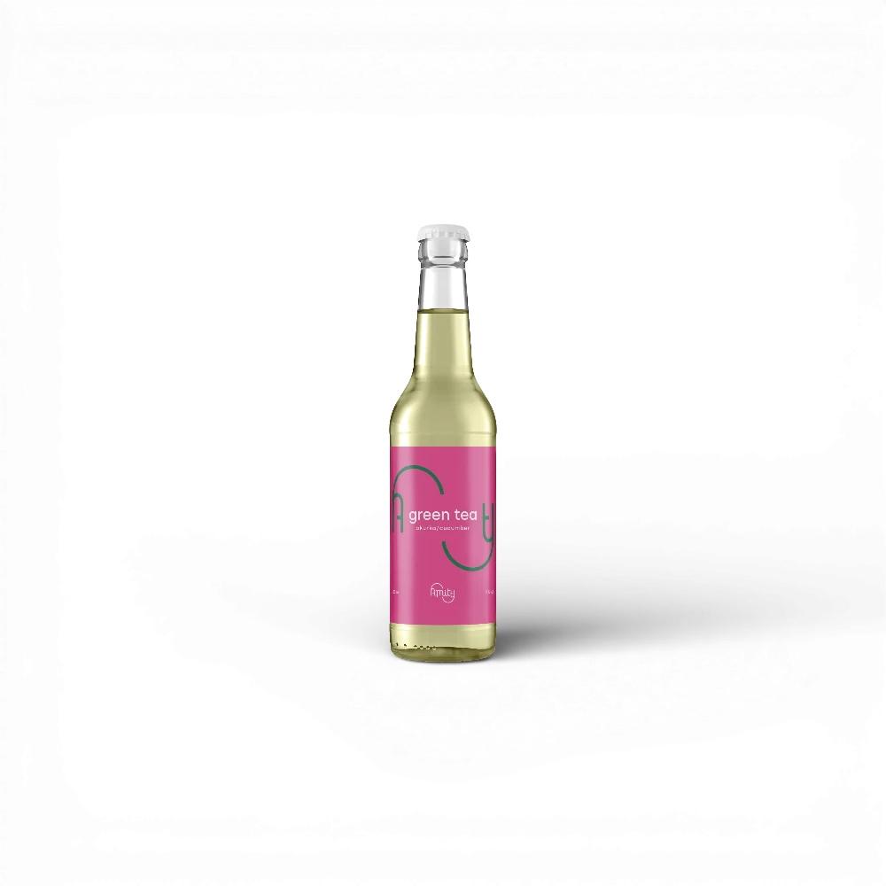 Amity - Green tea okurka 0,33l