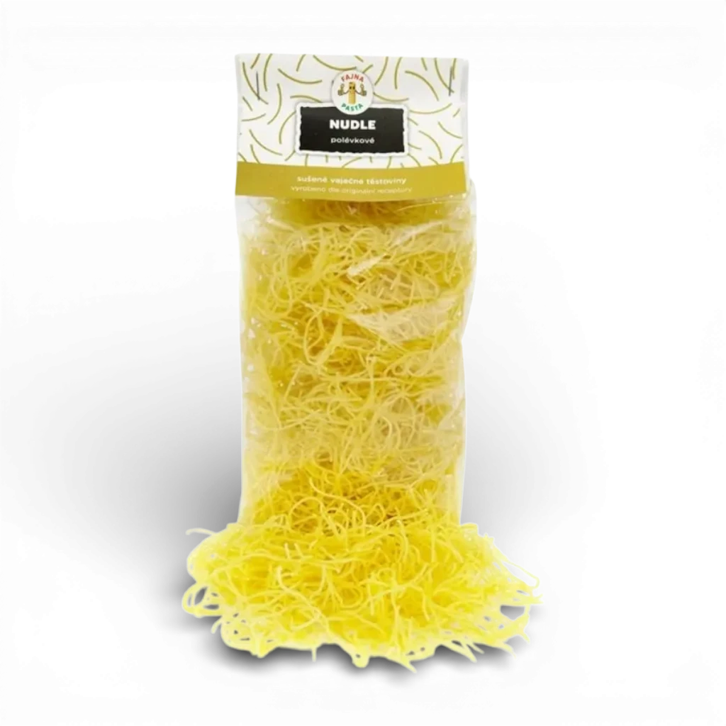 [025] Fajna pasta - Polévkové nudle klasické 250g