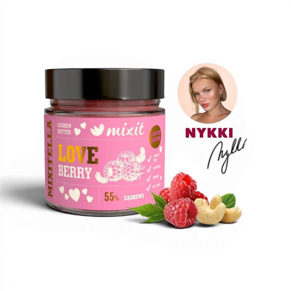 Mixit - Mixitella Valentýnská Love Berry od Nykki 220g