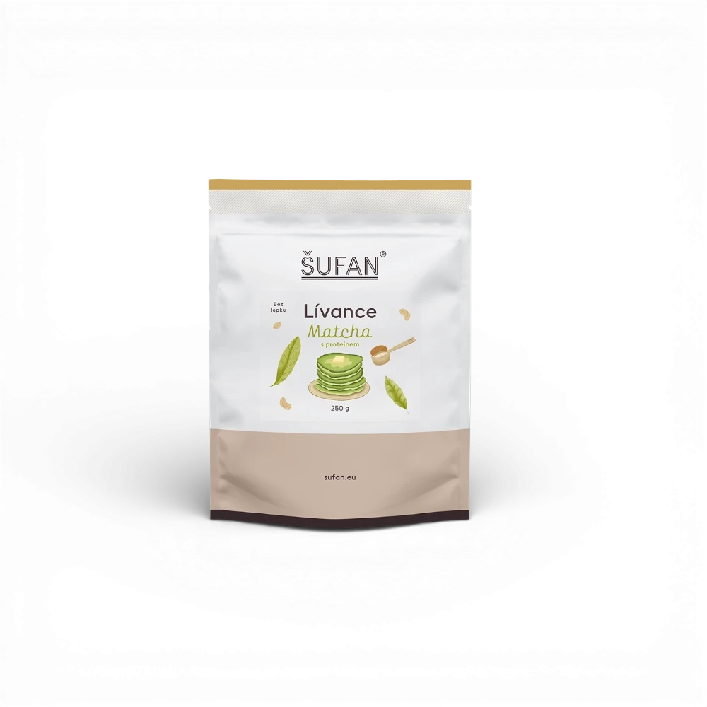 [C 134] Šufan - Lívance Matcha s proteinem 250g