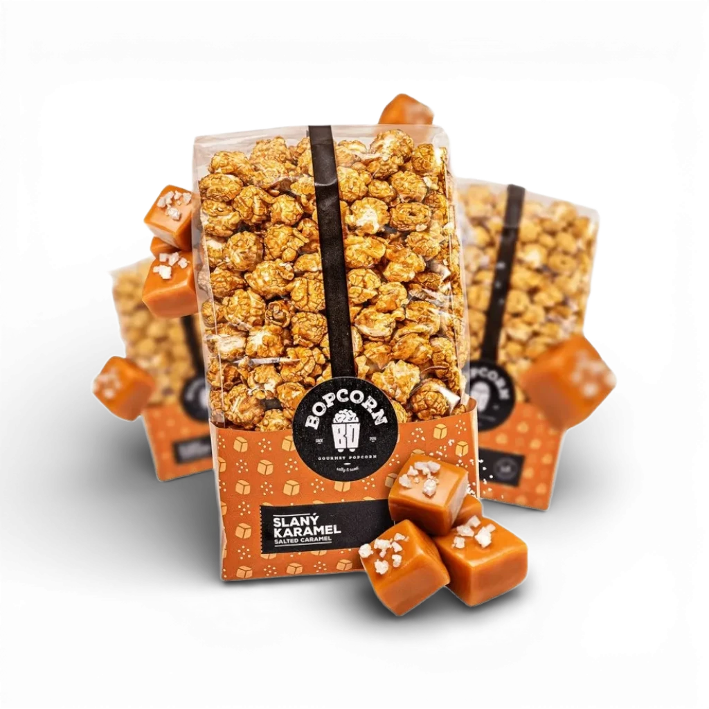 Bopcorn - Popcorn slaný karamel 70g
