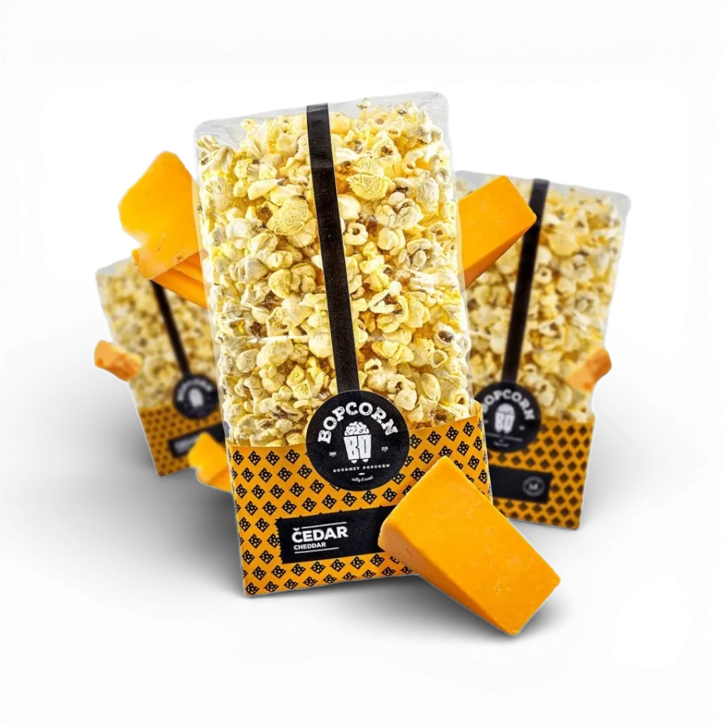 Bopcorn - Popcorn čedar 60g