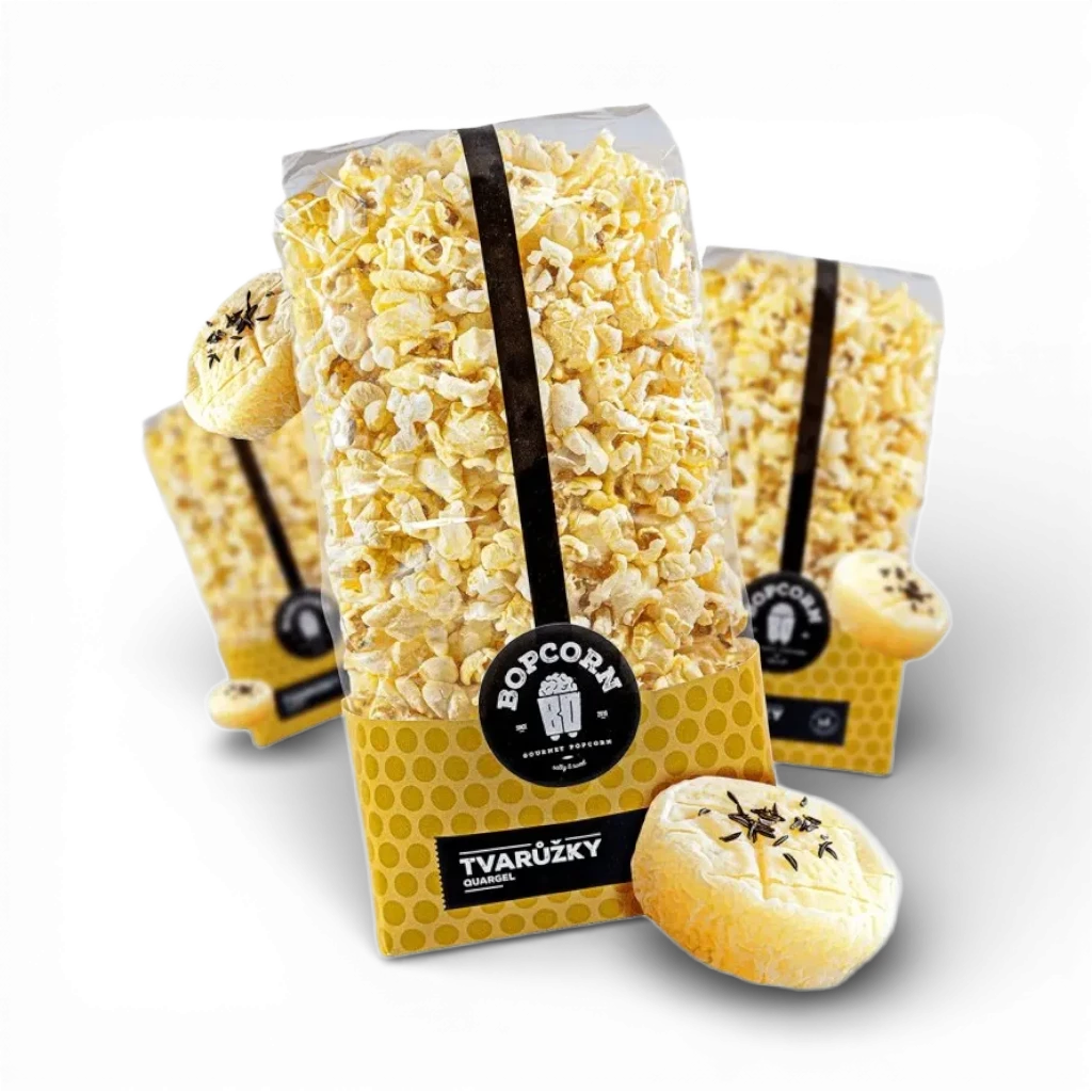 Bopcorn - Popcorn tvarůžky 60g