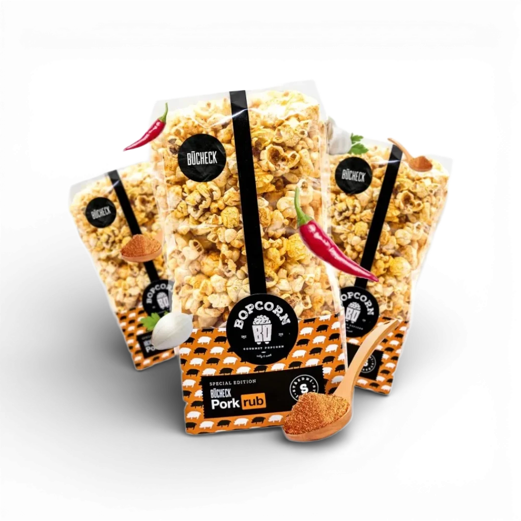 Bopcorn - Popcorn pork rub / slanina 70g