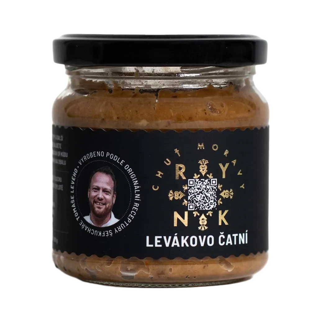 [RY015] Chuť Moravy - Levákovo čatní 220ml KONTROLA OBJEMU !!!