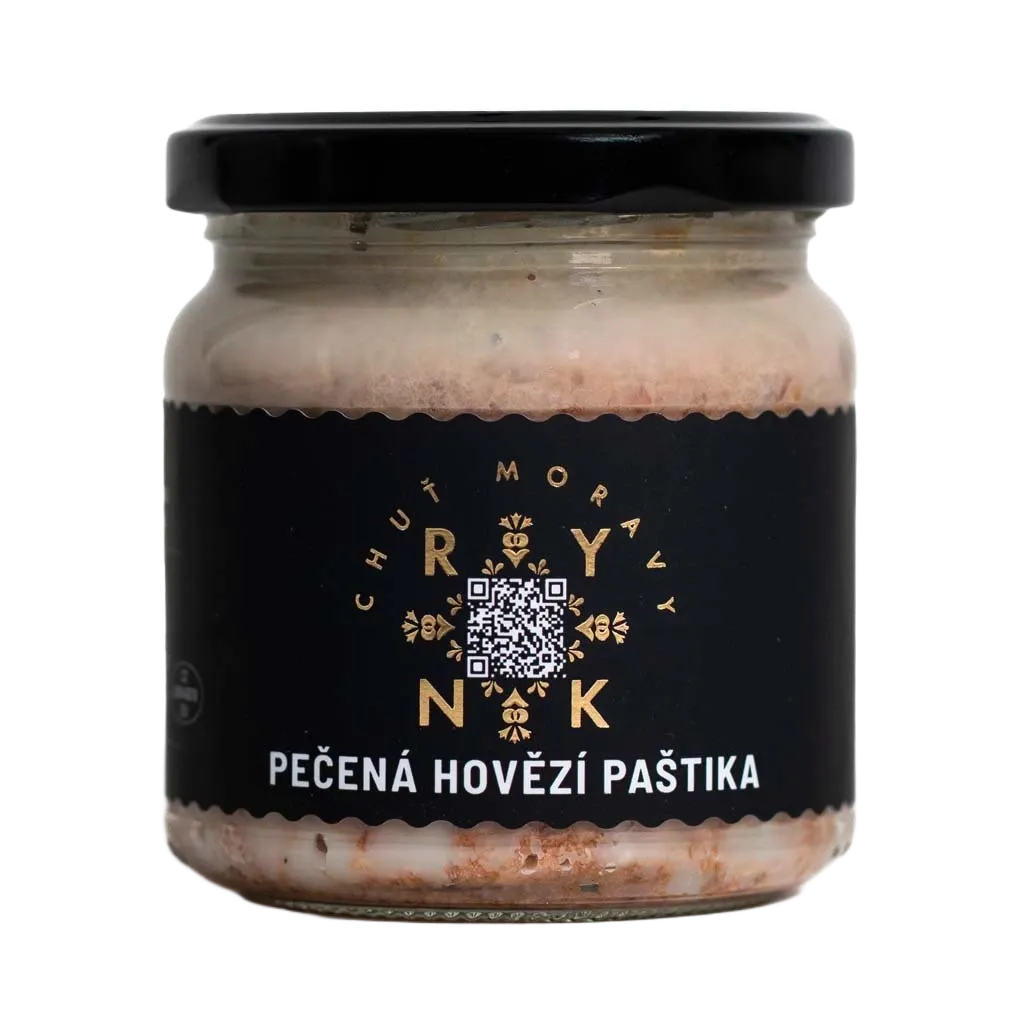 [RY012] Chuť Moravy - Pečená hovězí paštika 220ml