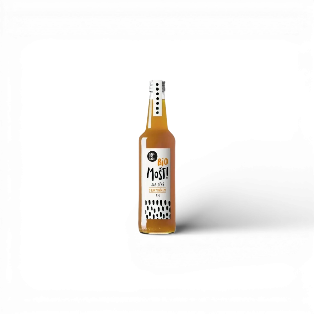Koldokol - BIO Jablečný mošt s rakytníkem 0,5l