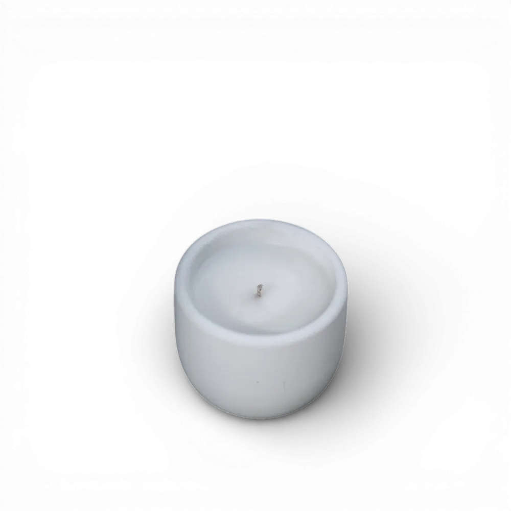 BETON home - Sójová svíčka mini MALINOVÝ SORBET 70g (bílá)