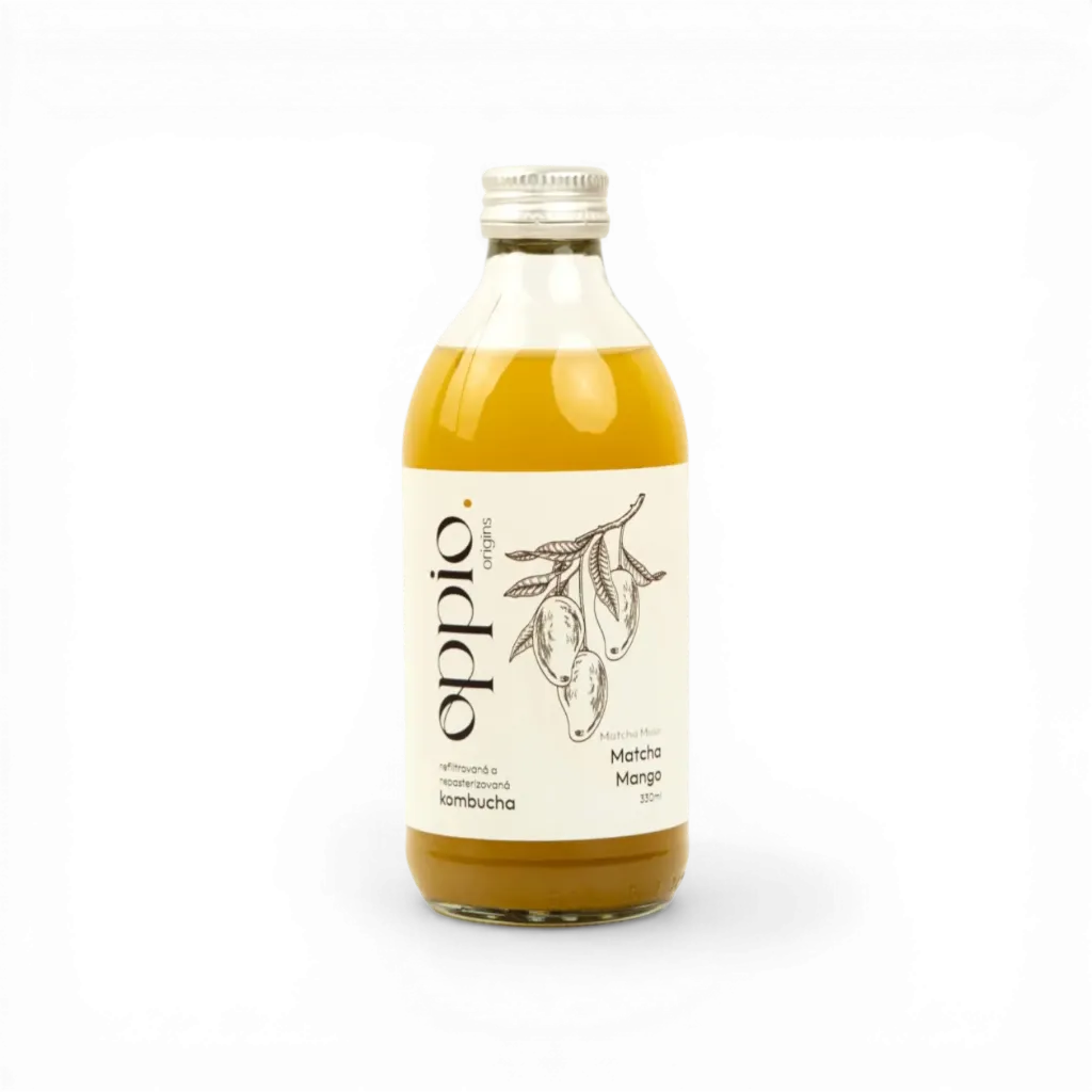 Oppio - Kombucha mango & matcha 330ml