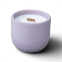 BETON home - Sójová svíčka střední LEVANDULOVÝ DOTEK 220g (švestková)