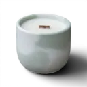 BETON home - Sójová svíčka střední DOKONALÝ RELAX 220g (zelená melír)