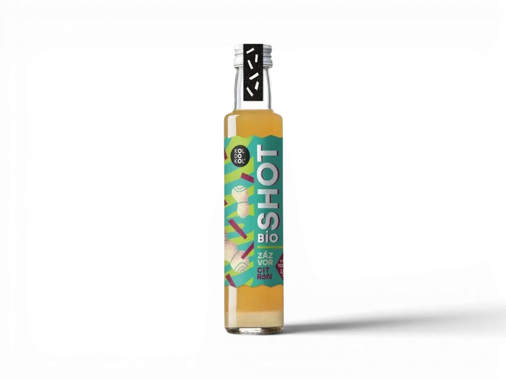[0781] Koldokol - BIO Shot zázvor a citrón 250ml