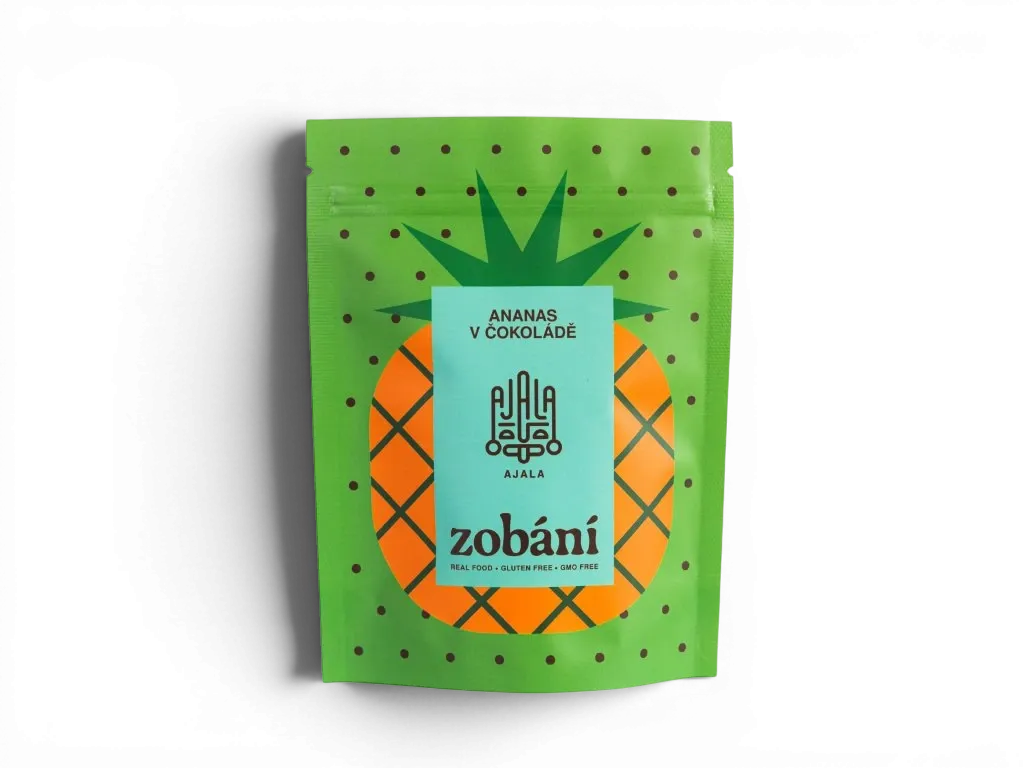Ajala Chocolate - Ananas v čokoládě 150g