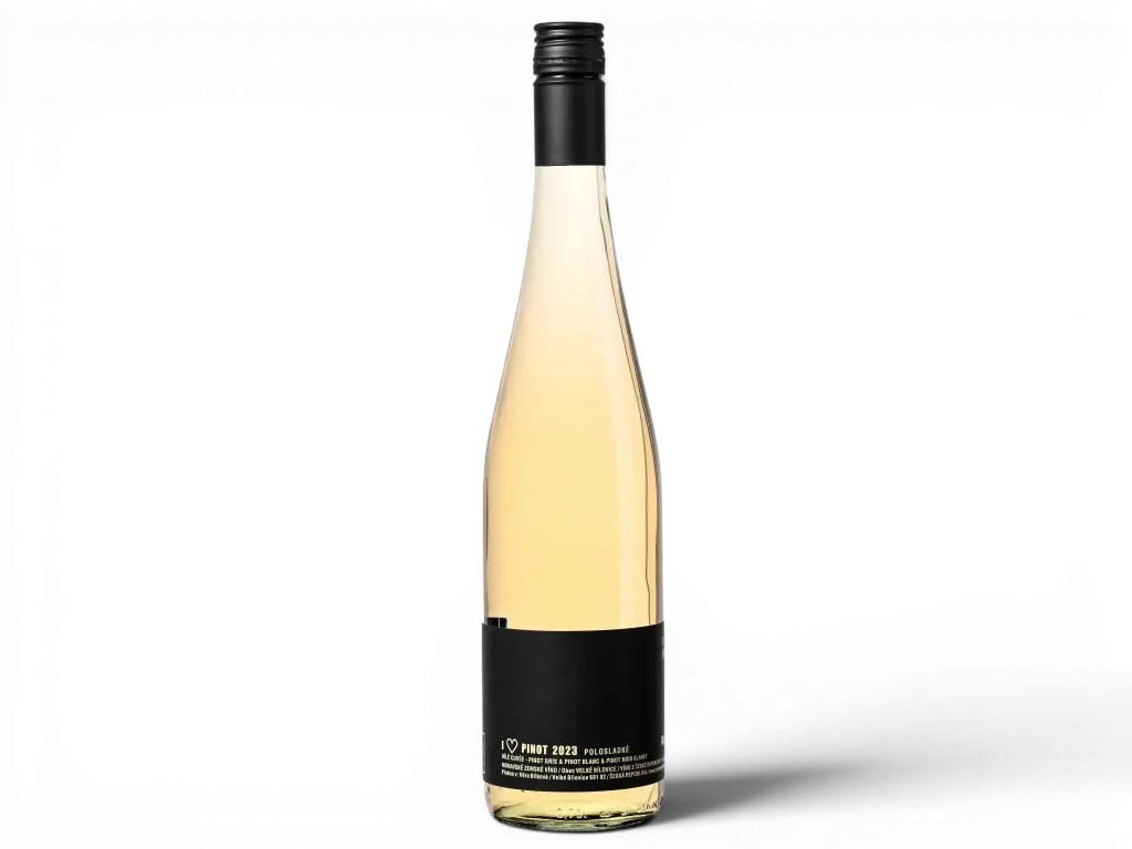 Vinařství Bílkovi - I love Pinot 2025, bílé cuvée, polosladké, alk. 12 %, 0,75l