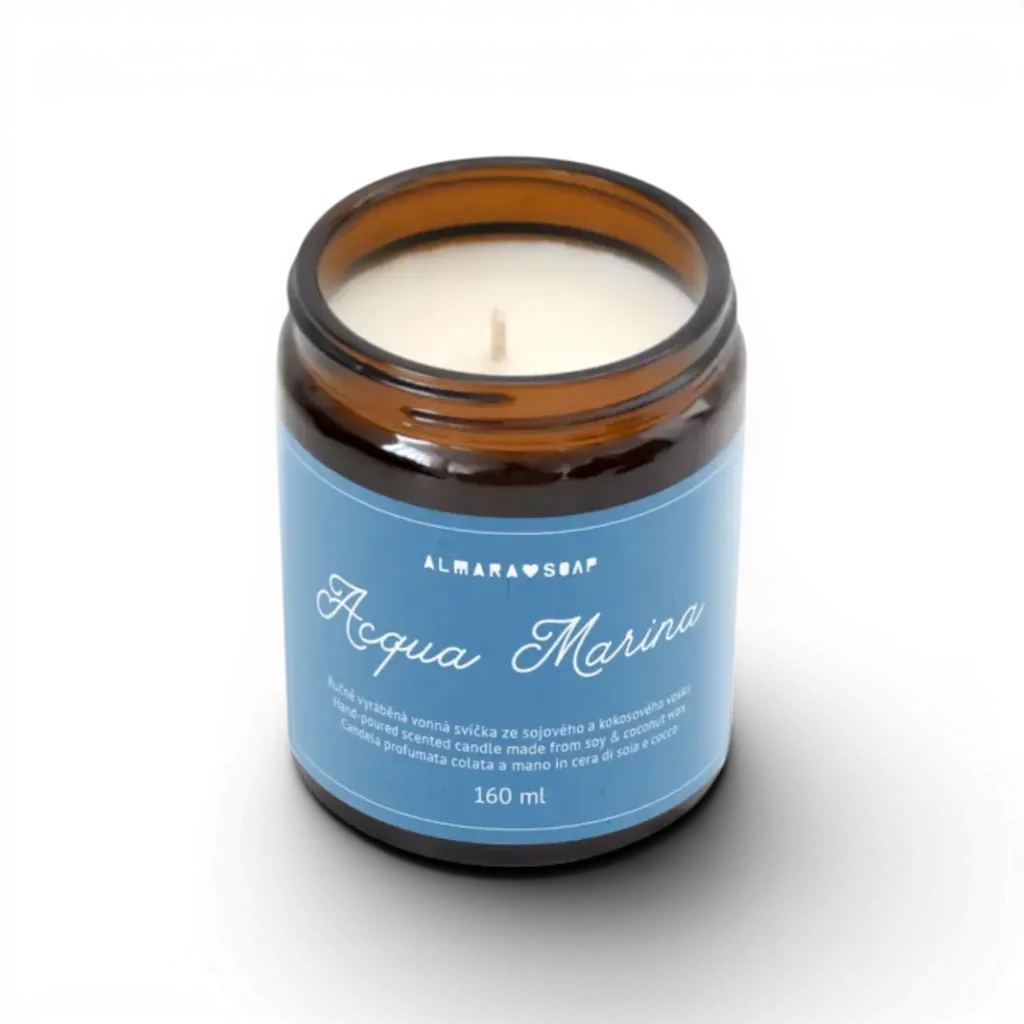 Almara Soap - Vonná svíčka Acqua marina 160ml