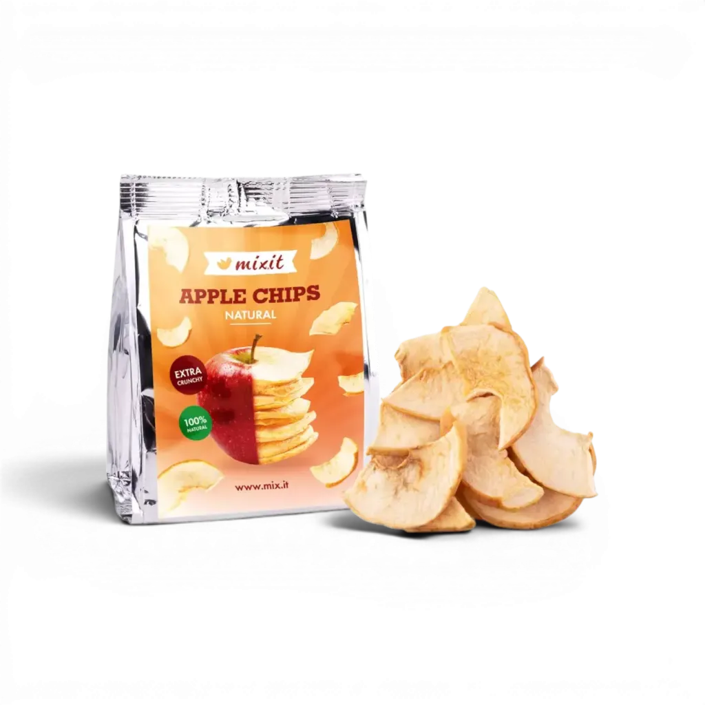 Mixit - Jablečné chipsy – Natural do kapsy 25g