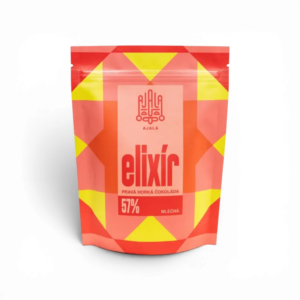 Ajala Chocolate - Elixír - Horká čokoláda mléčná 57% 250g